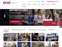 Tablet Screenshot of enae.es