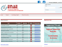 Tablet Screenshot of enae.net